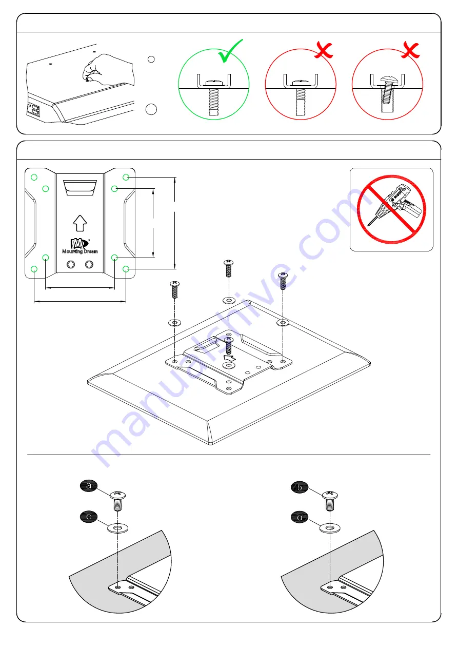 Mounting Dream MD2209 Скачать руководство пользователя страница 4