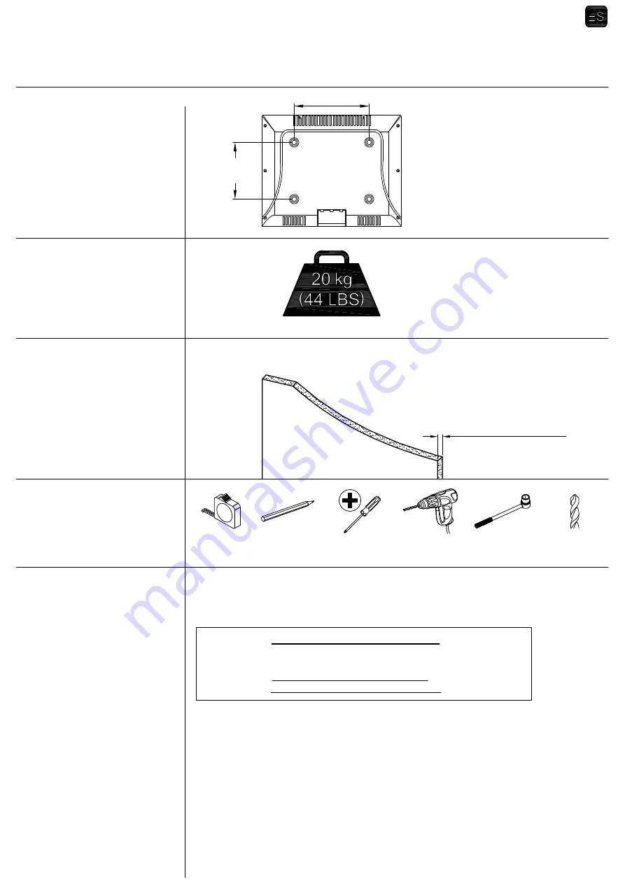 Mounting Dream MD2210 Installation Instructions Manual Download Page 15