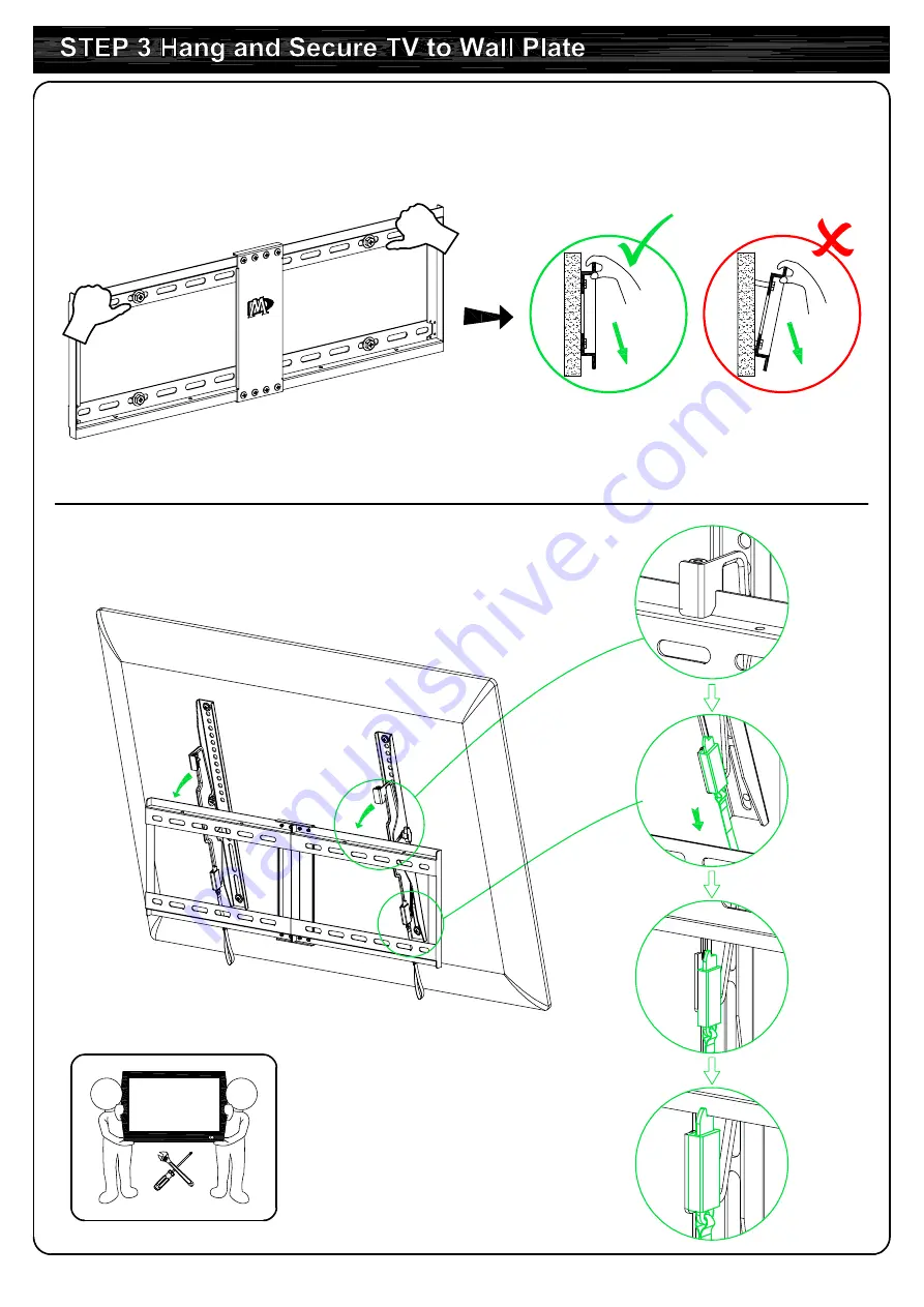 Mounting Dream MD2263-LK Installation Instruction Download Page 8