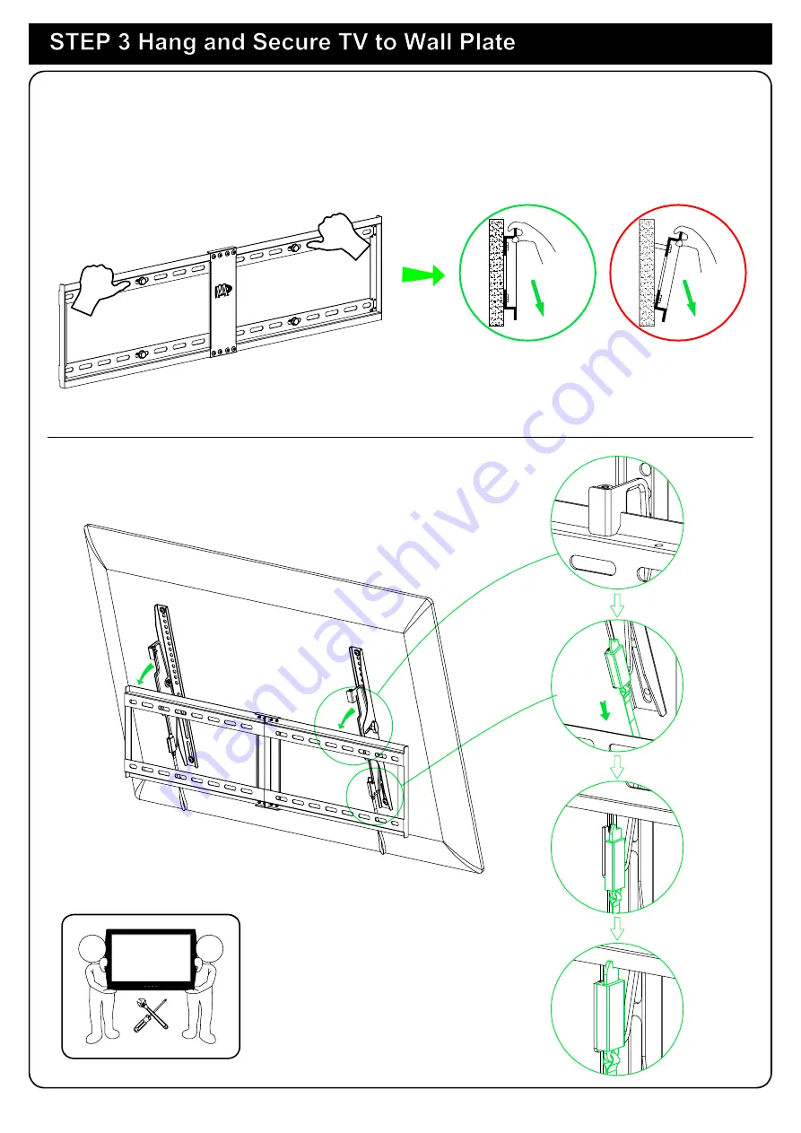 Mounting Dream MD2263-XLK Installation Instruction Download Page 8