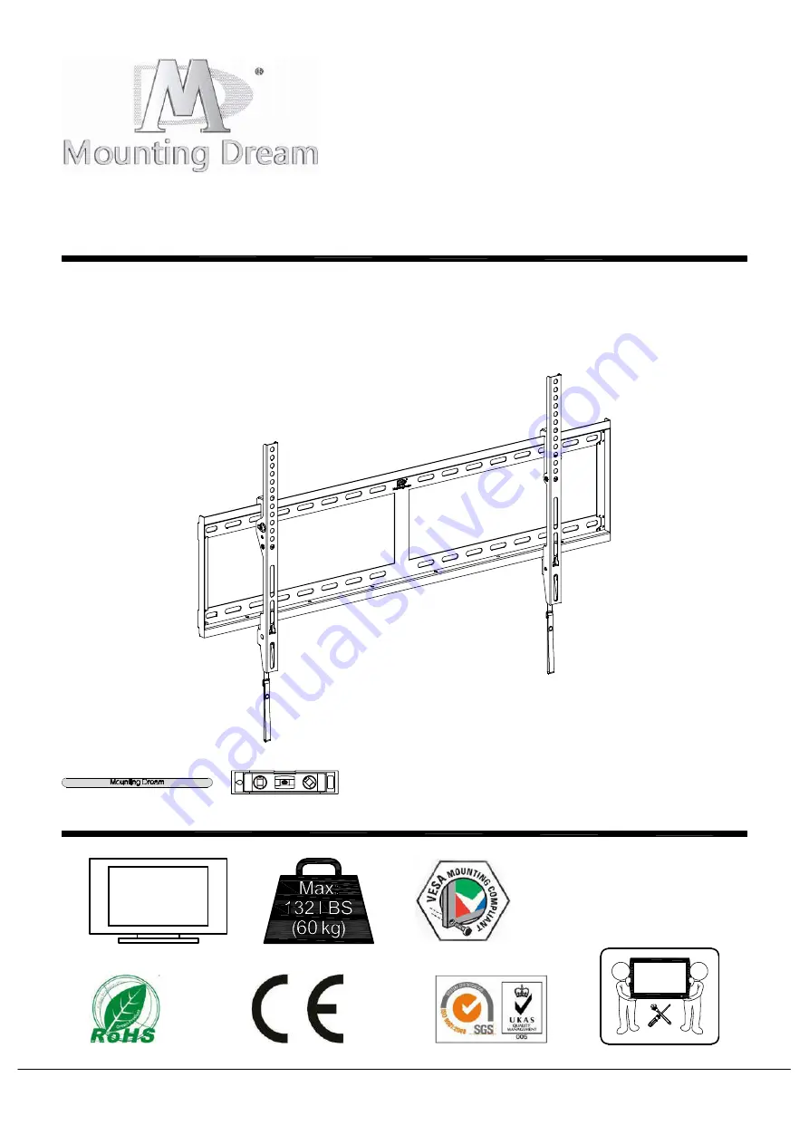 Mounting Dream MD2268-XL Скачать руководство пользователя страница 1