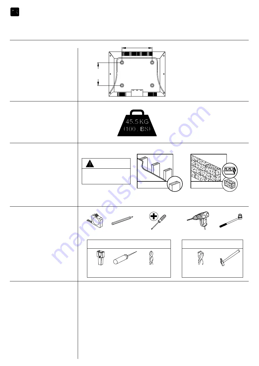 Mounting Dream MD2361-K-03 Installation Instruction Download Page 12