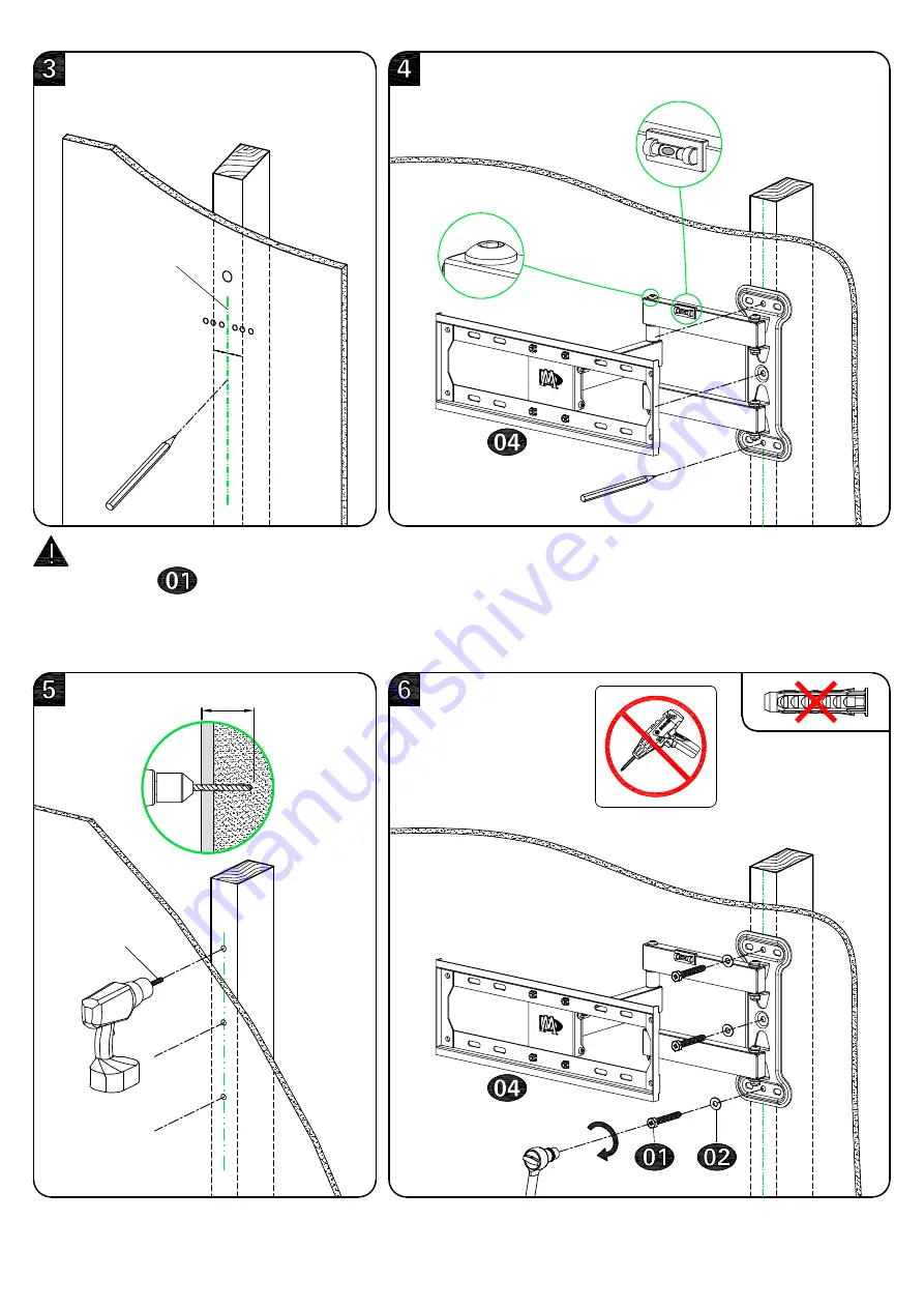 Mounting Dream MD2377-KT Installation Instruction Download Page 6