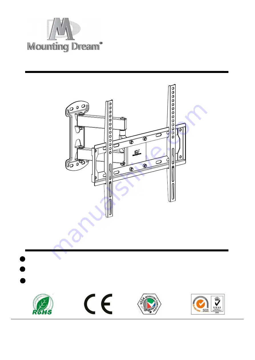 Mounting Dream MD2377 Instruction Download Page 1