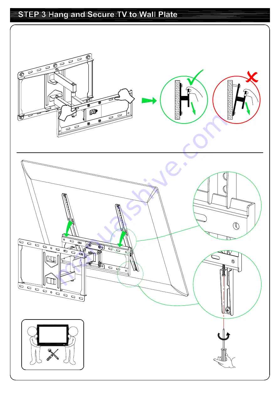 Mounting Dream MD2378-03 Installation Instruction Download Page 8