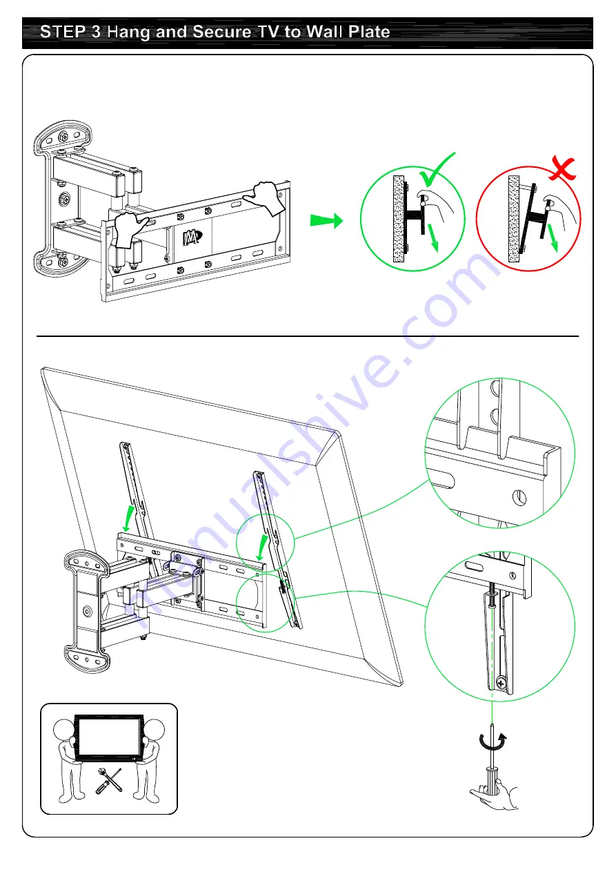 Mounting Dream MD2379 Installation Instruction Download Page 8