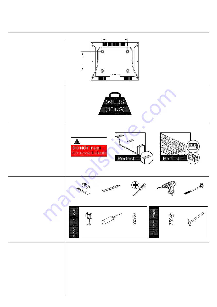 Mounting Dream MD2380-021 Installation Instruction Download Page 2