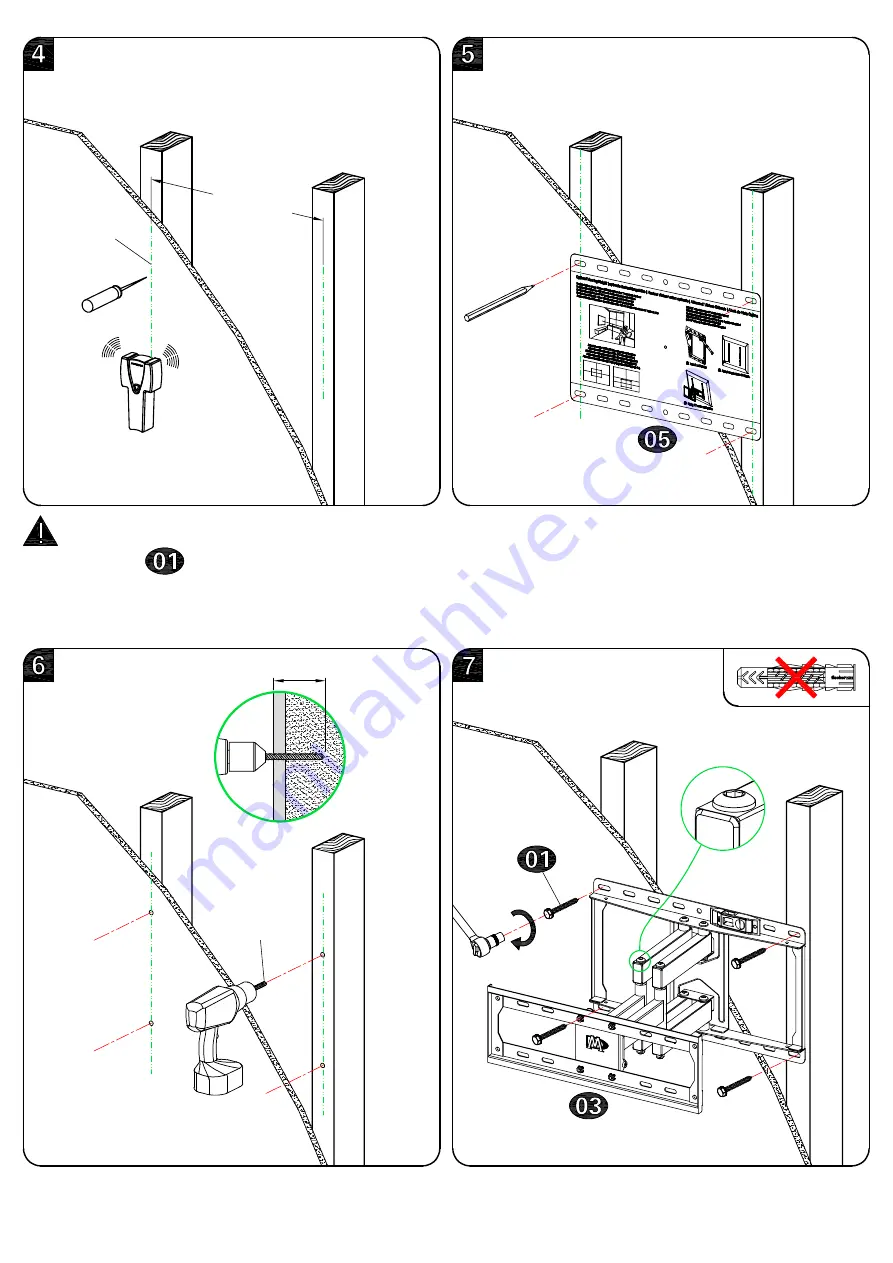 Mounting Dream MD2380-03 Installation Instructions Manual Download Page 6