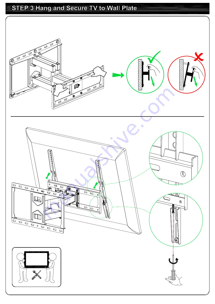 Mounting Dream MD2380-03 Installation Instructions Manual Download Page 8