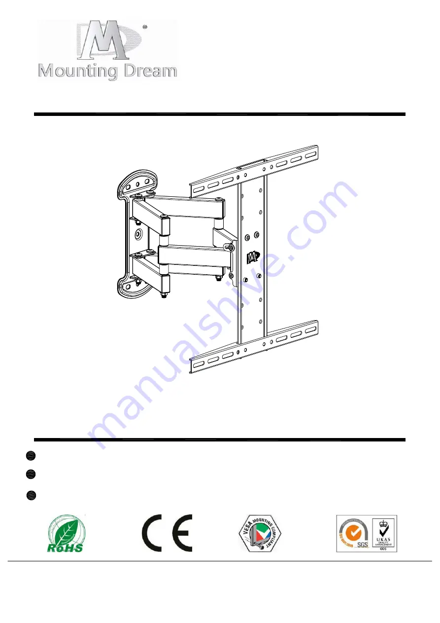 Mounting Dream MD2381 Installation Instruction Download Page 1