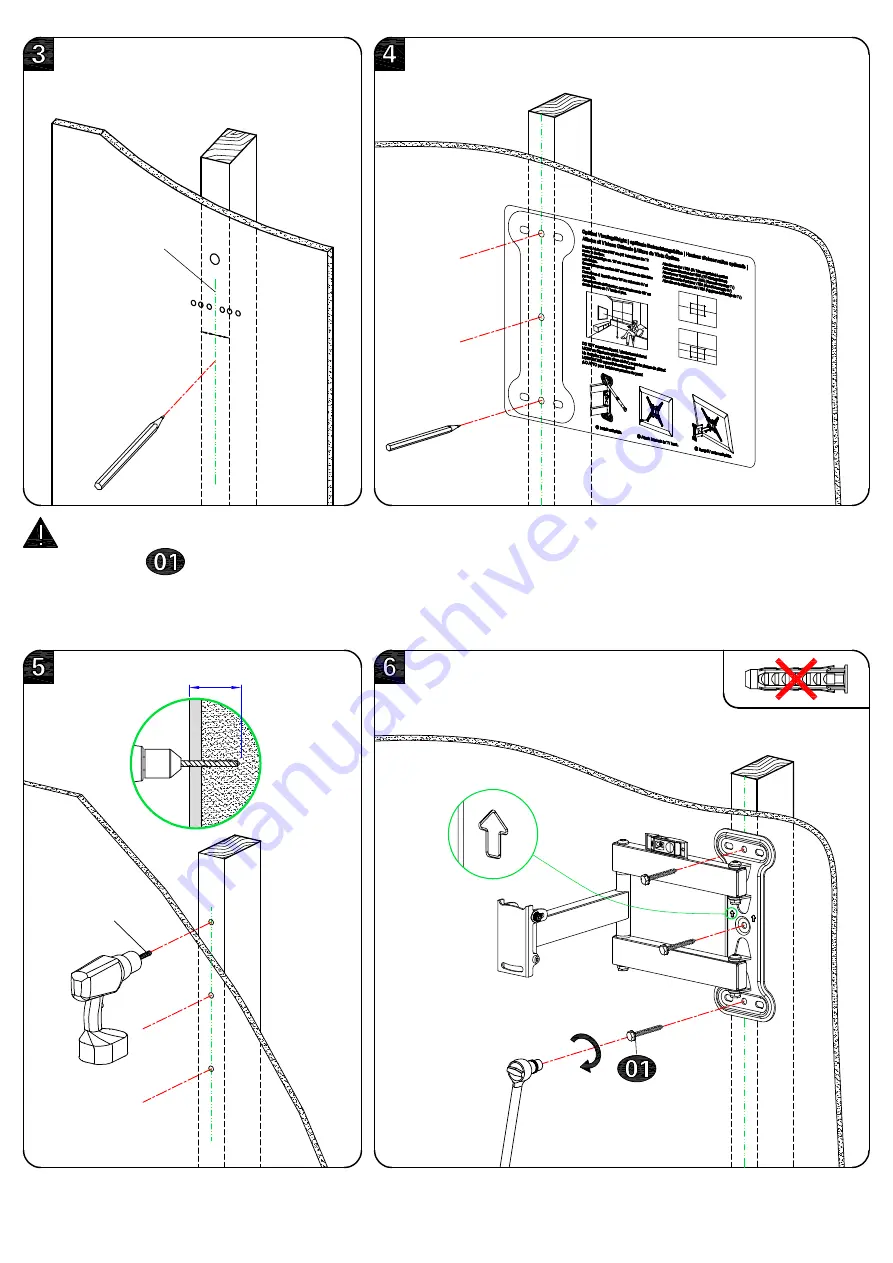 Mounting Dream MD2393-MX Installation Instruction Download Page 8