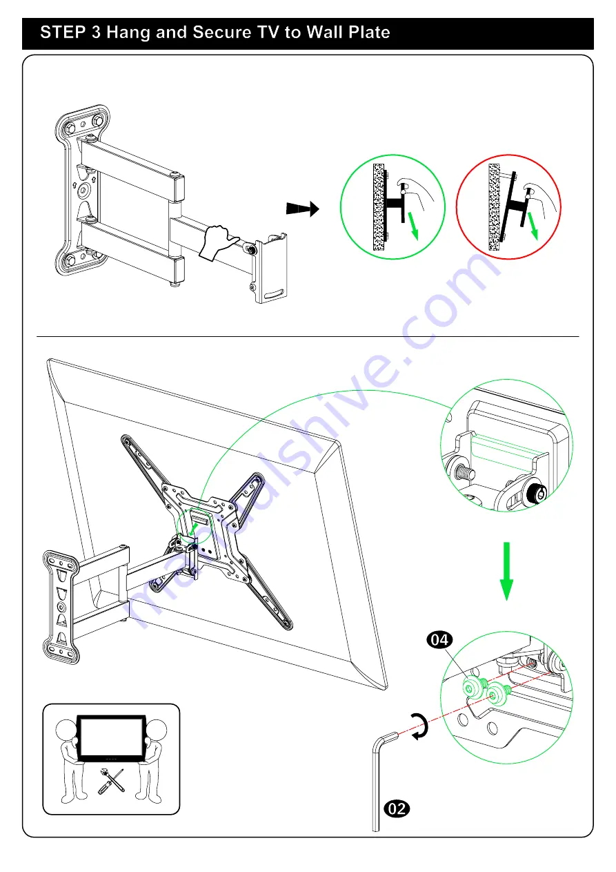 Mounting Dream MD2393-MX Installation Instruction Download Page 10