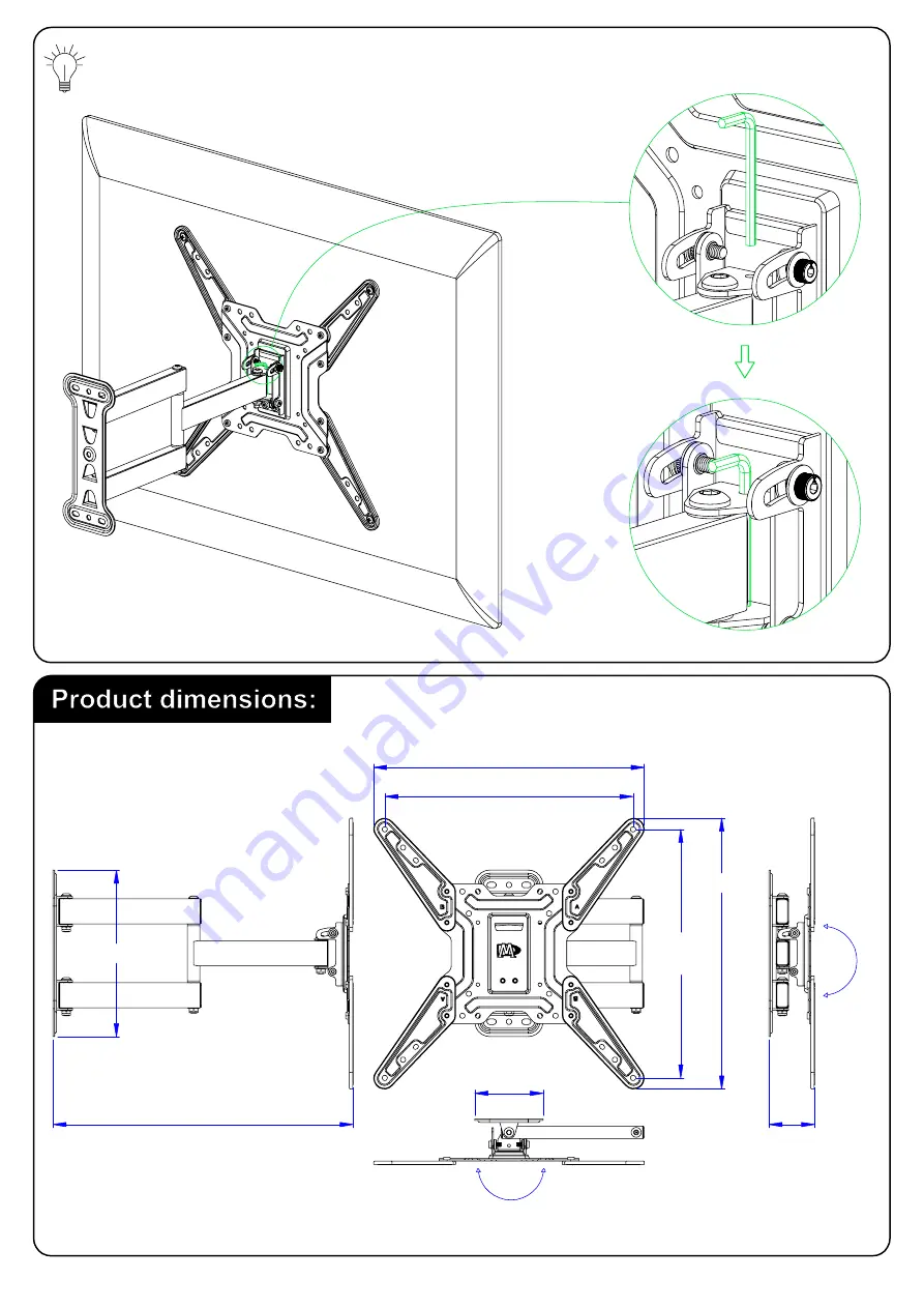 Mounting Dream MD2393-MX Installation Instruction Download Page 12