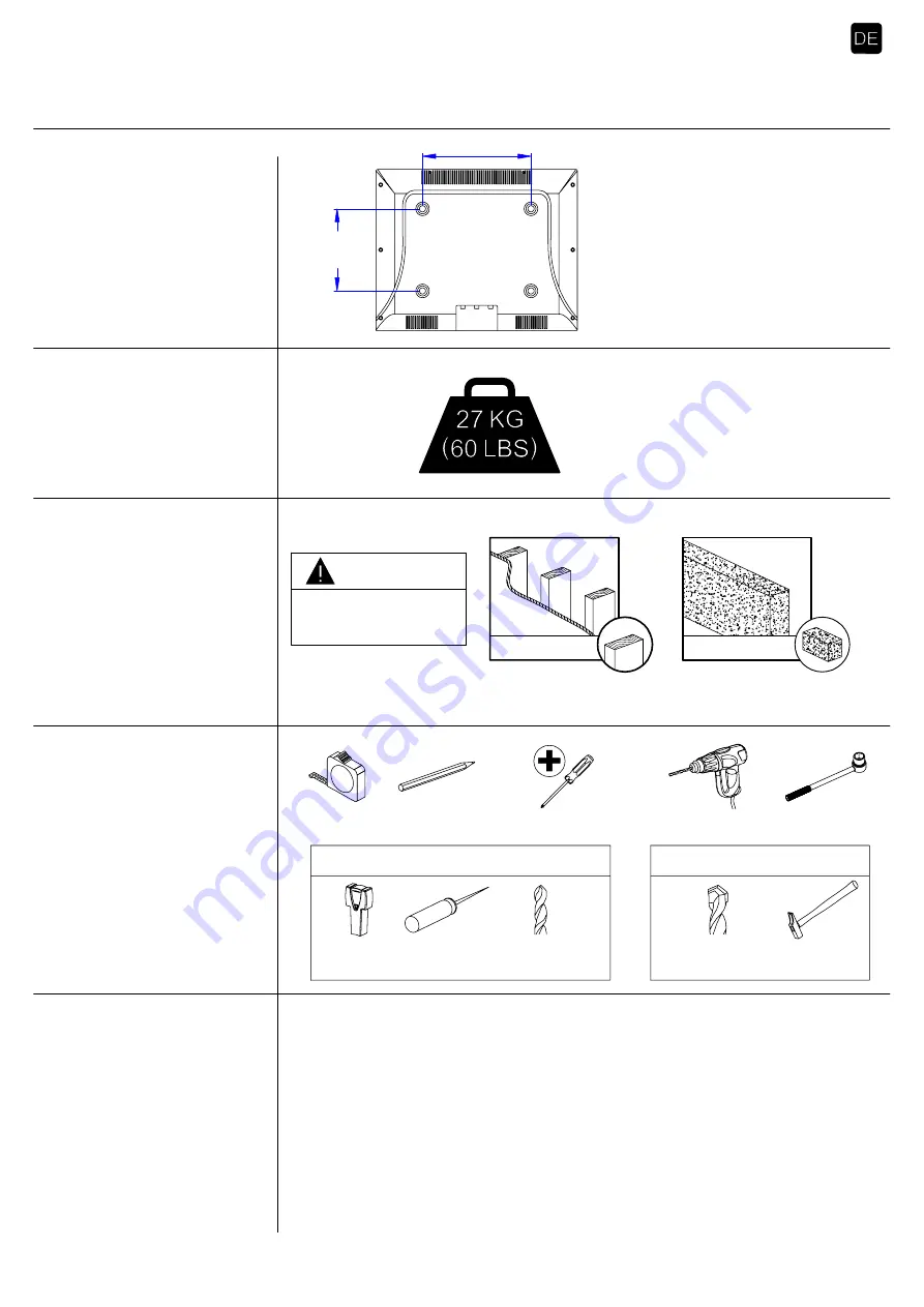 Mounting Dream MD2393-MX Installation Instruction Download Page 13