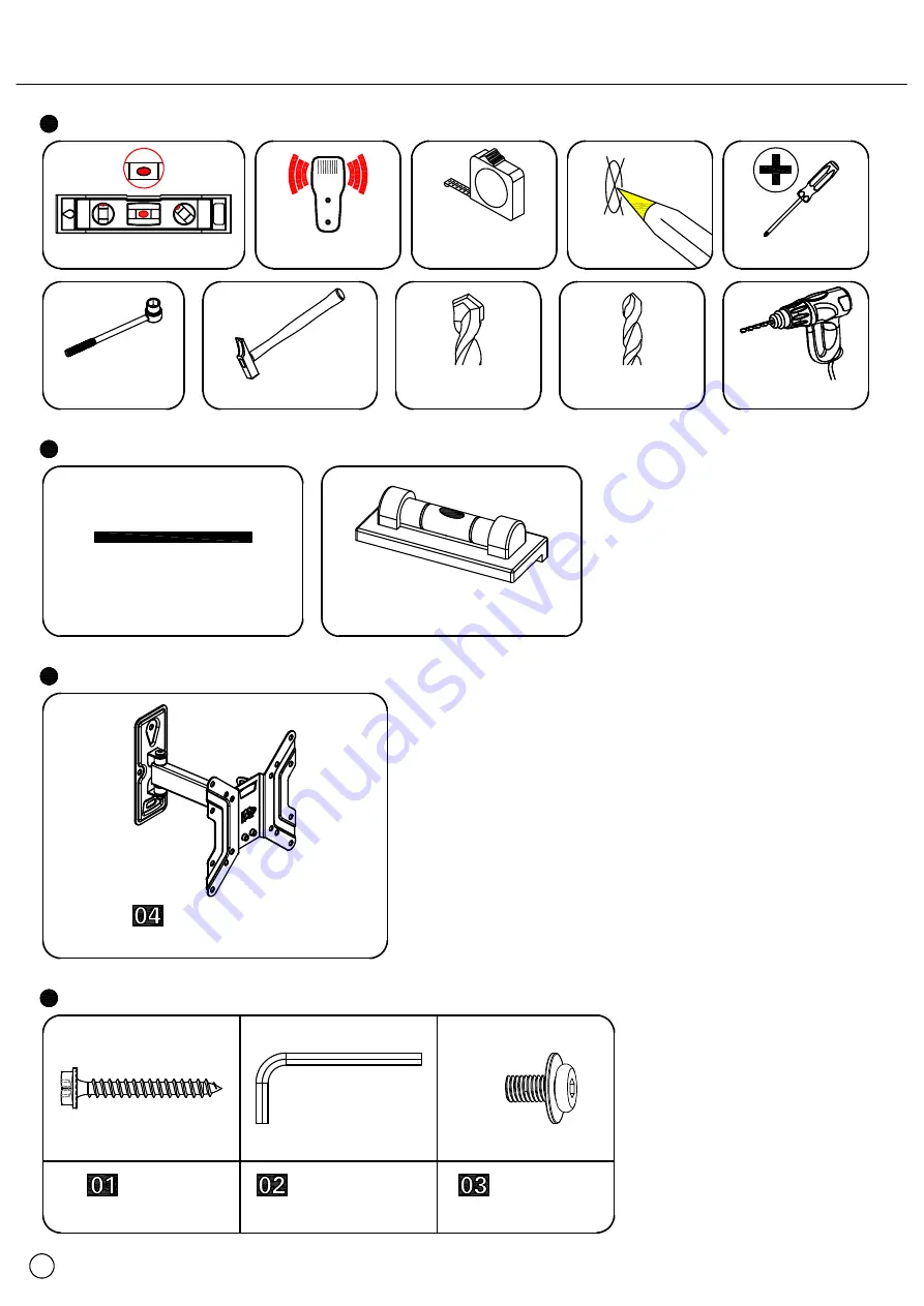 Mounting Dream MD2411-S Installation Instruction Download Page 4