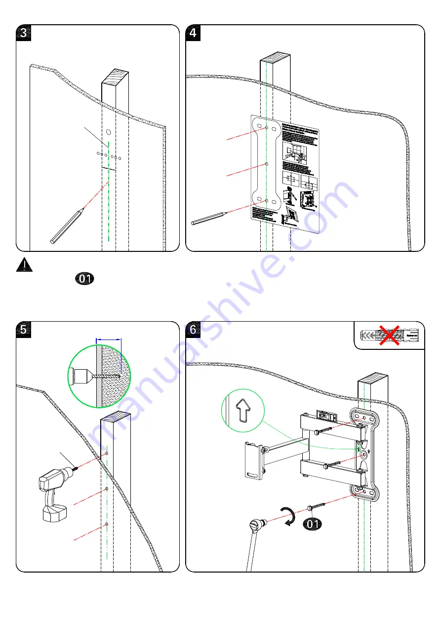 Mounting Dream MD2413-S-02 Installation Instruction Download Page 7