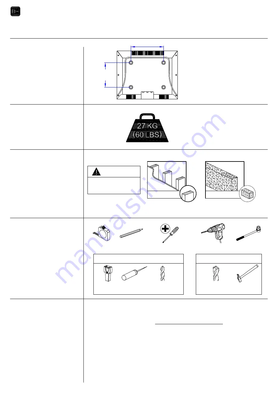 Mounting Dream MD2413-S-02 Installation Instruction Download Page 12