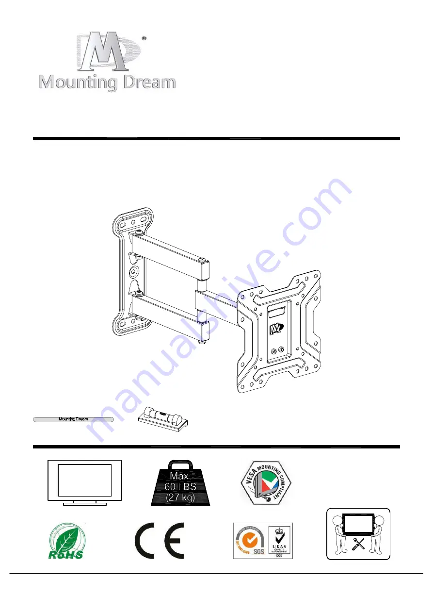 Mounting Dream MD2413-S Installation Instruction Download Page 1