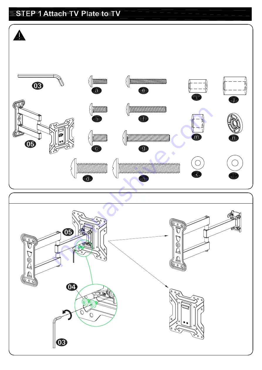 Mounting Dream MD2413-S Installation Instruction Download Page 3