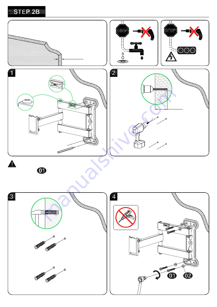 Mounting Dream MD2413-S Installation Instruction Download Page 8