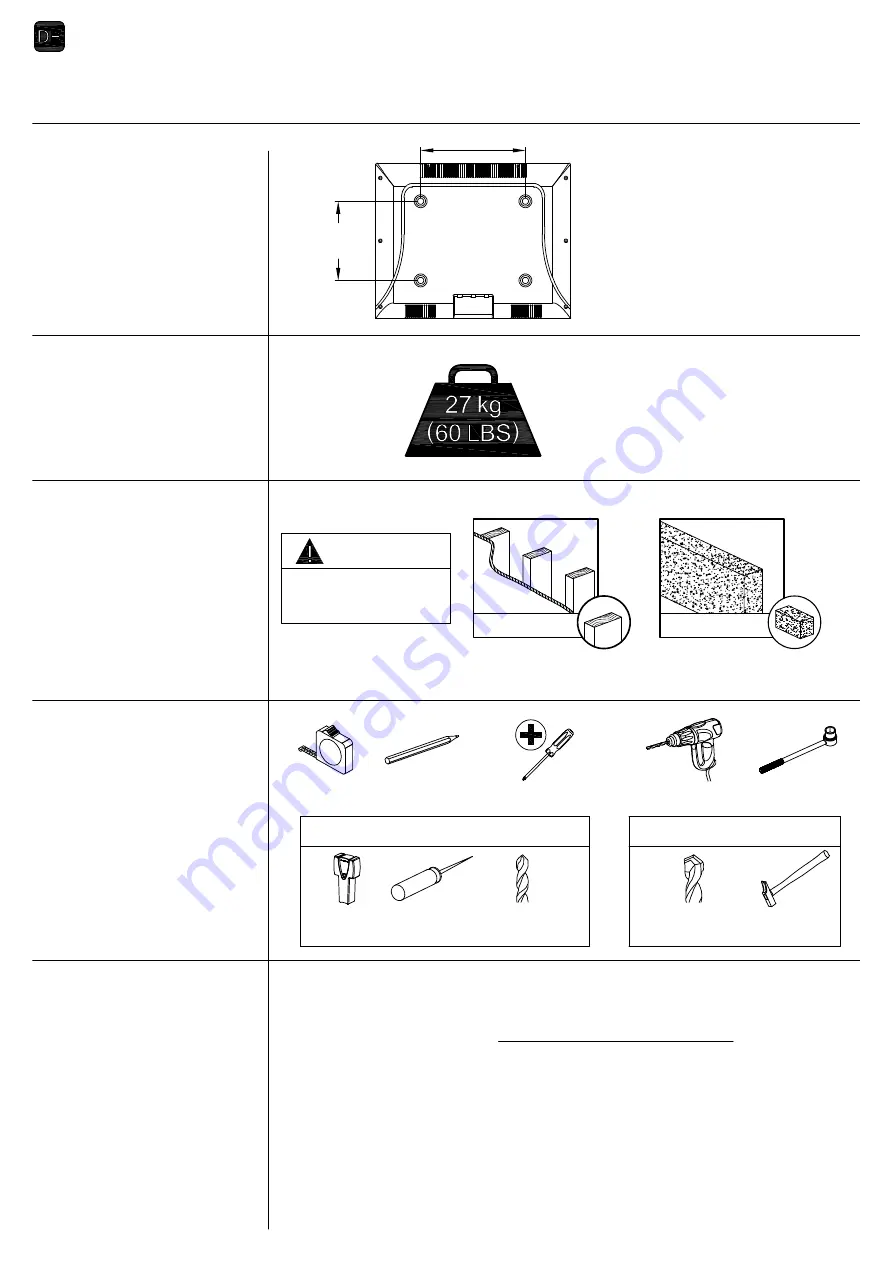 Mounting Dream MD2413-S Installation Instruction Download Page 12