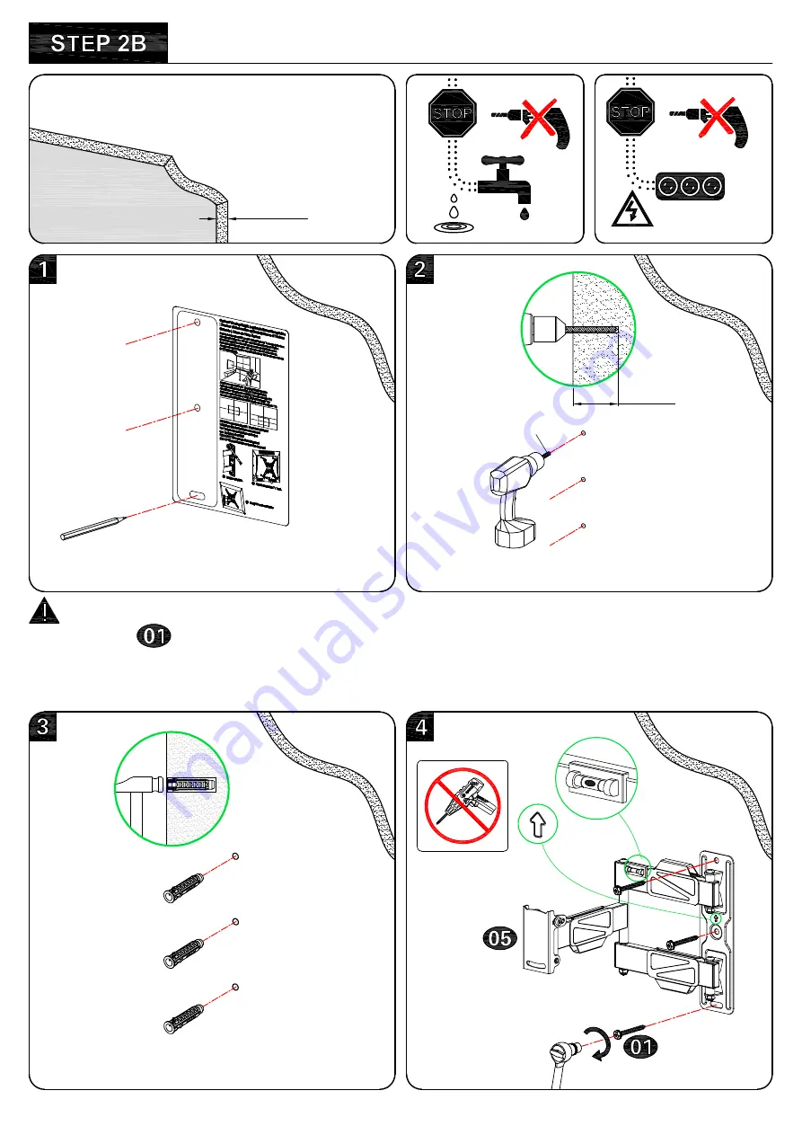 Mounting Dream MD2418-MX Installation Instruction Download Page 9