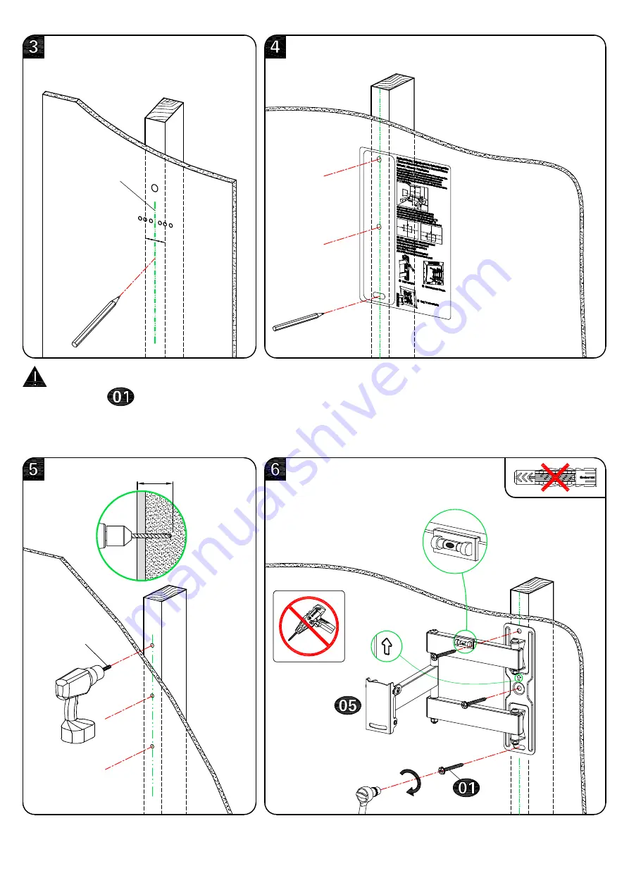 Mounting Dream MD2431-S-03 Installation Instruction Download Page 6