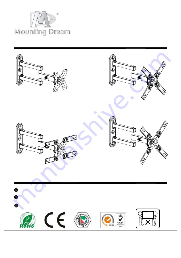 Mounting Dream MD2462 Installation Instruction Download Page 1