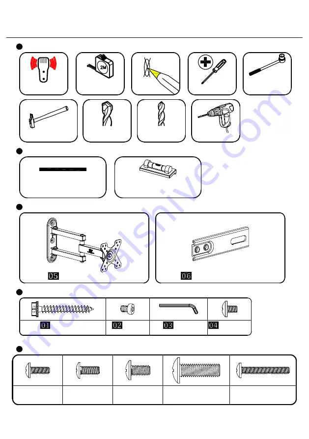 Mounting Dream MD2462 Installation Instruction Download Page 4