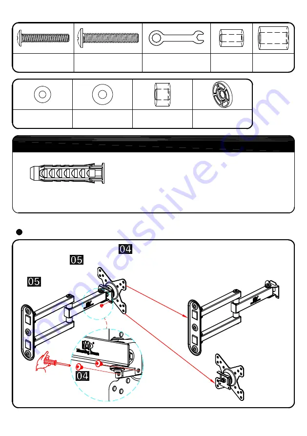 Mounting Dream MD2462 Скачать руководство пользователя страница 5