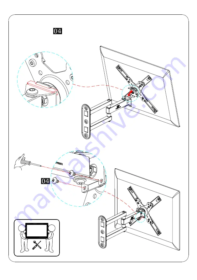 Mounting Dream MD2462 Installation Instruction Download Page 12