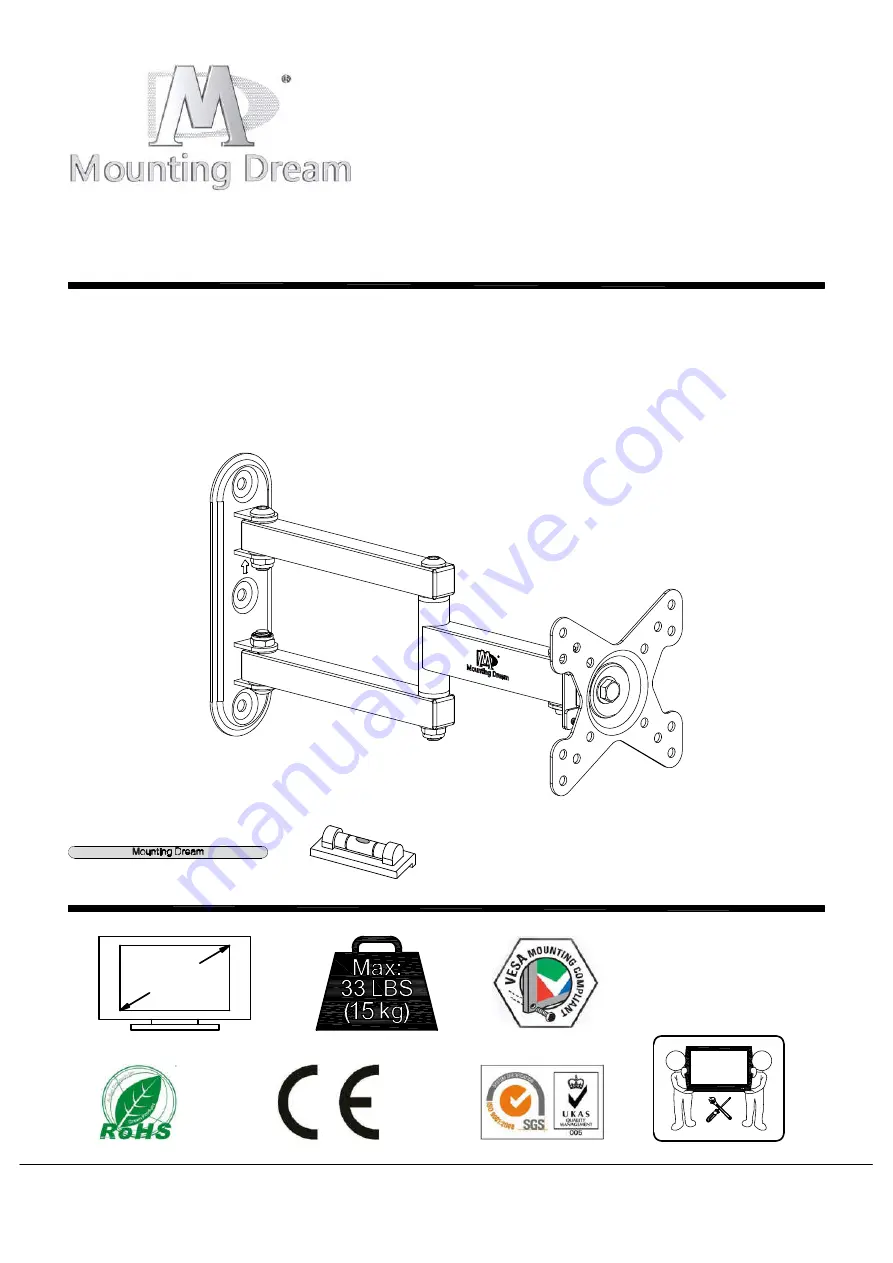 Mounting Dream MD2463-02 Installation Instruction Download Page 1