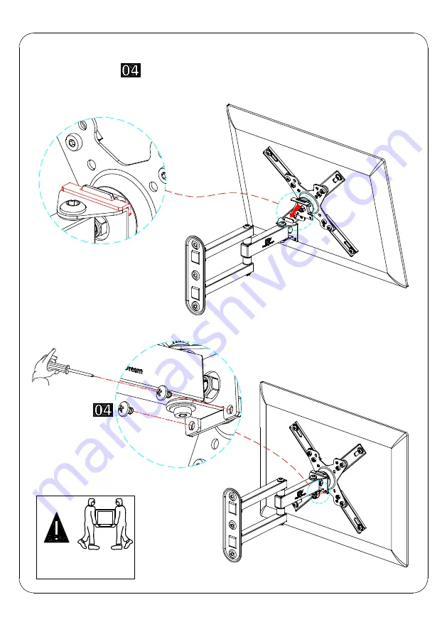 Mounting Dream MD2463-L Installation Instruction Download Page 12