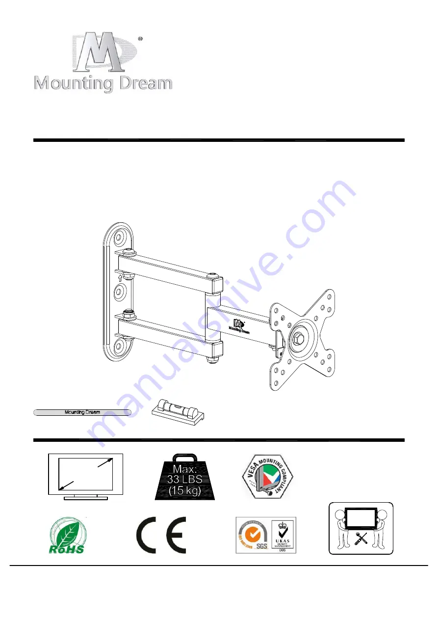 Mounting Dream MD2463 Installation Instruction Download Page 1