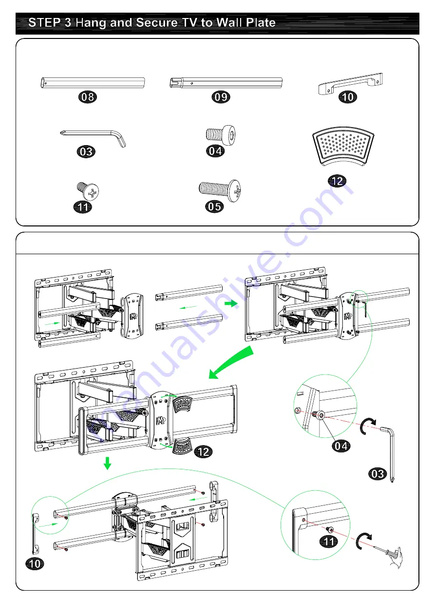 Mounting Dream MD2617-03 Installation Instructions Manual Download Page 8