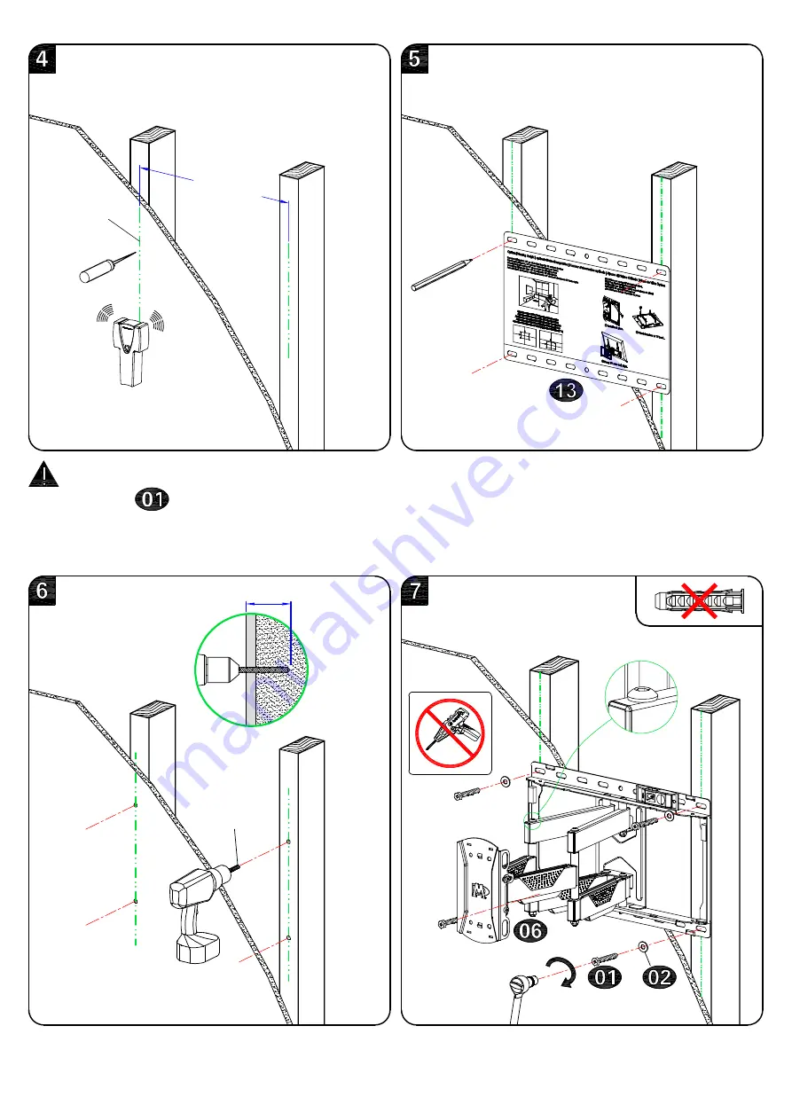 Mounting Dream MD2617-CA Скачать руководство пользователя страница 6