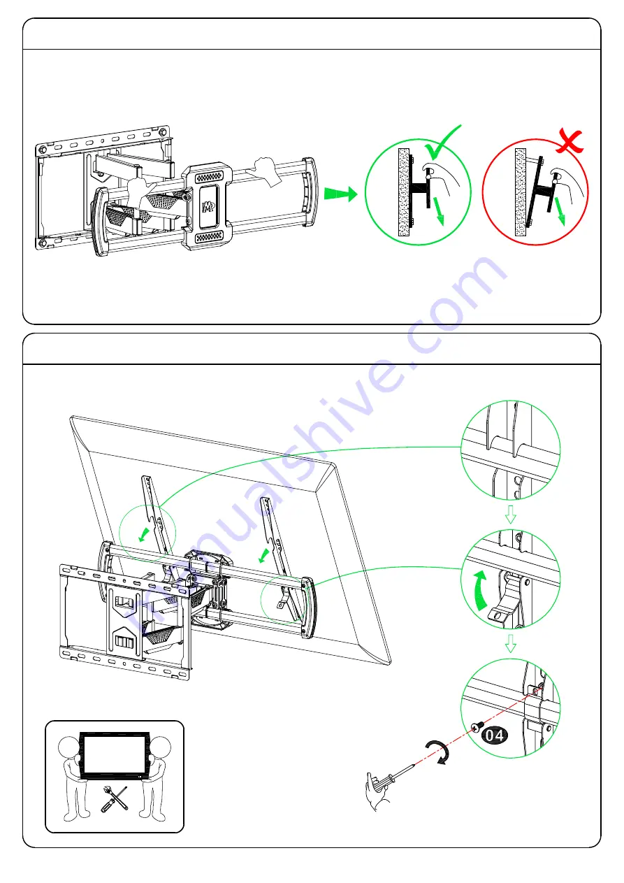 Mounting Dream MD2619 Installation Instruction Download Page 9