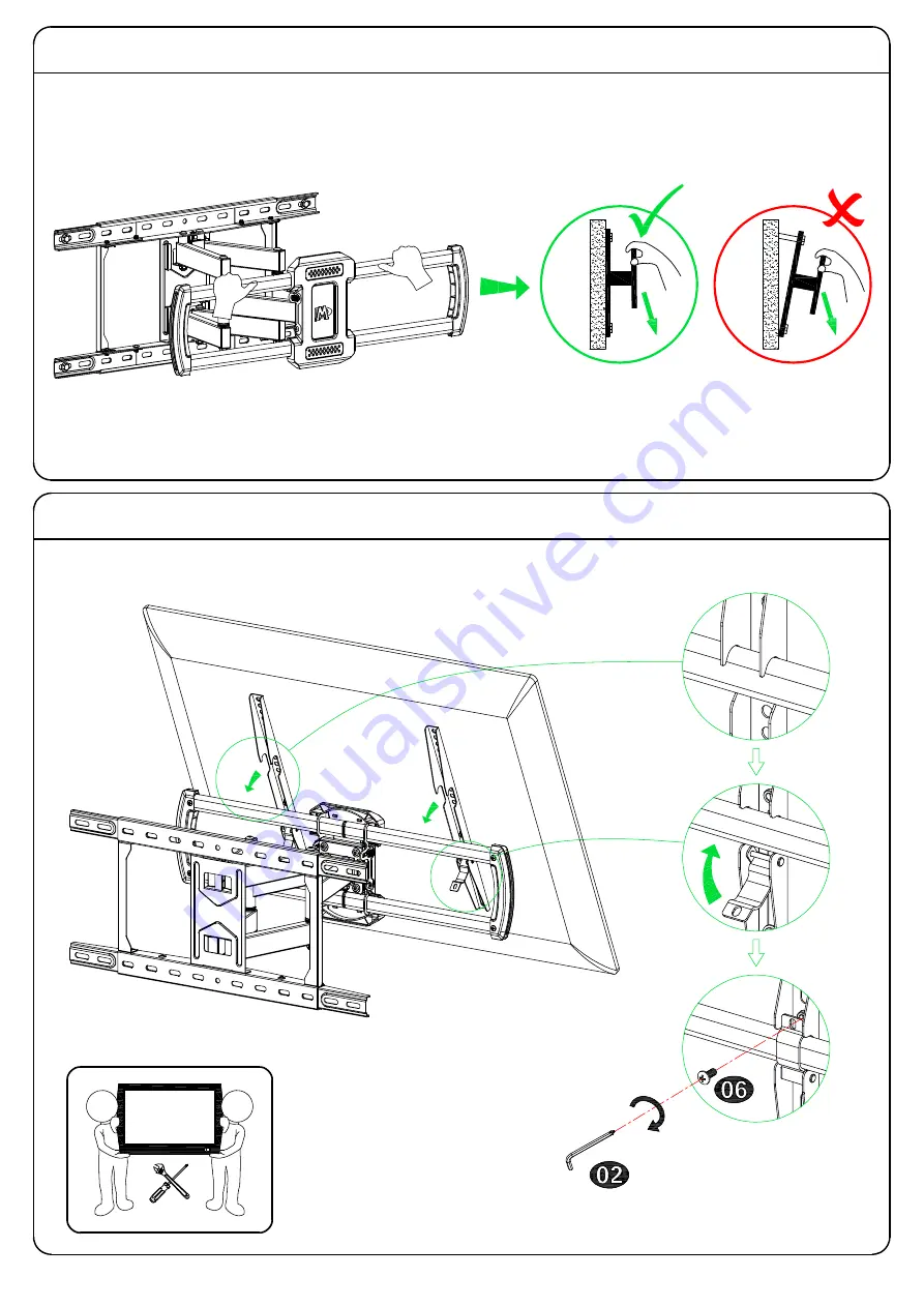 Mounting Dream MD2622-24K Installation Instruction Download Page 7