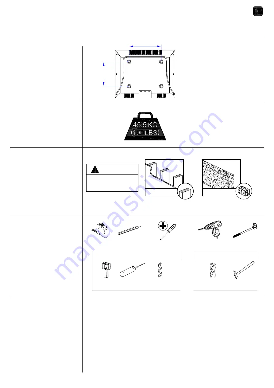 Mounting Dream MD2622-24K Installation Instruction Download Page 11