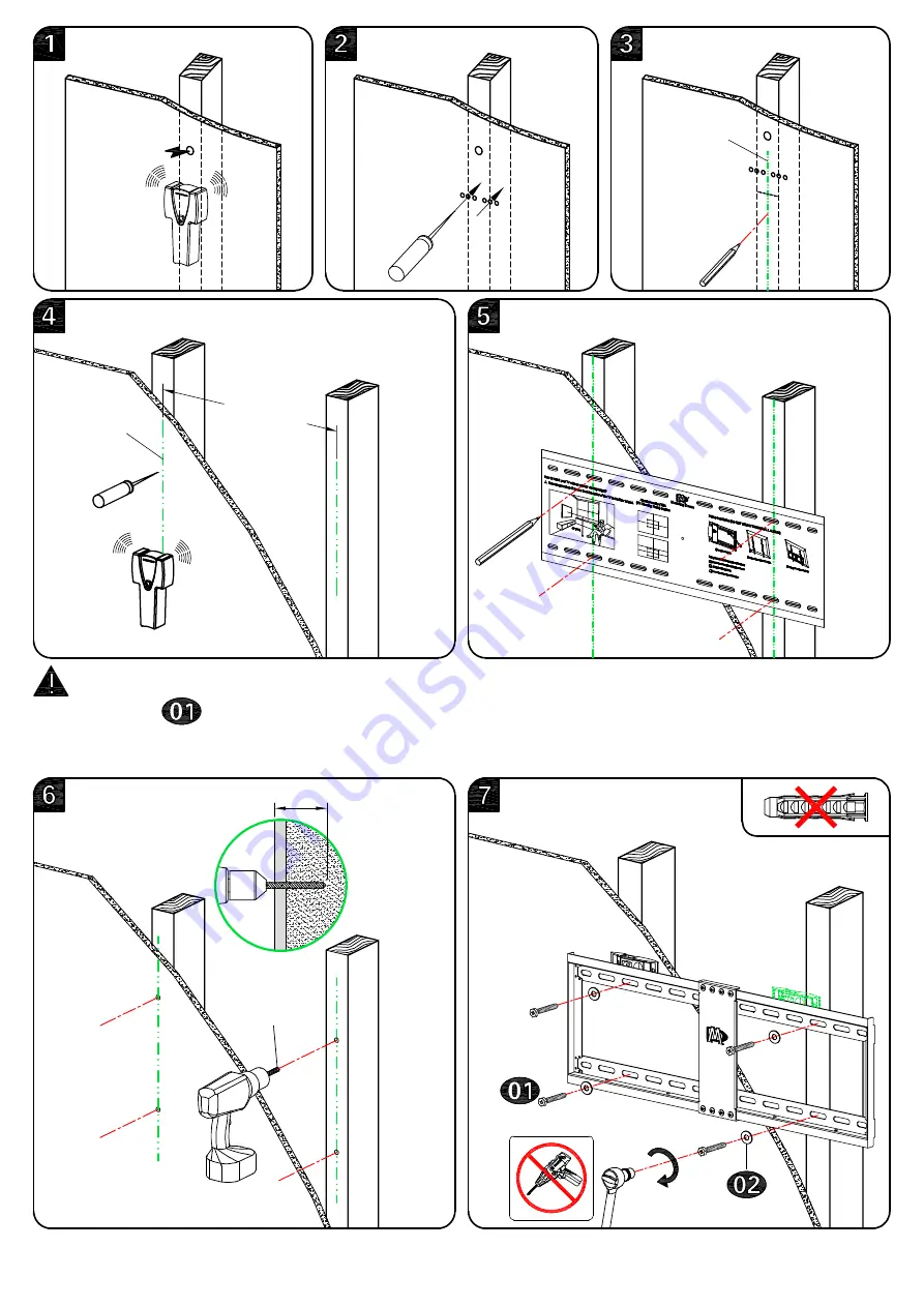 Mounting Dream MD2868-LK Installation Instruction Download Page 6