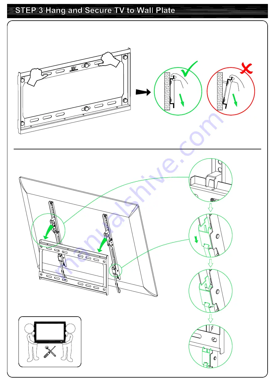 Mounting Dream MD2868-M-03 Installation Instructions Manual Download Page 8