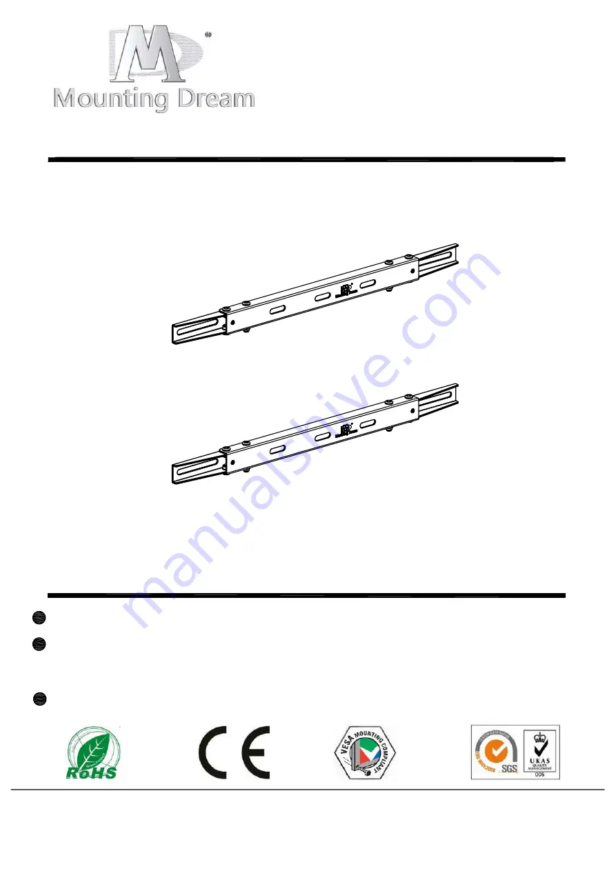 Mounting Dream MD5231 Installation Instructions Manual Download Page 1