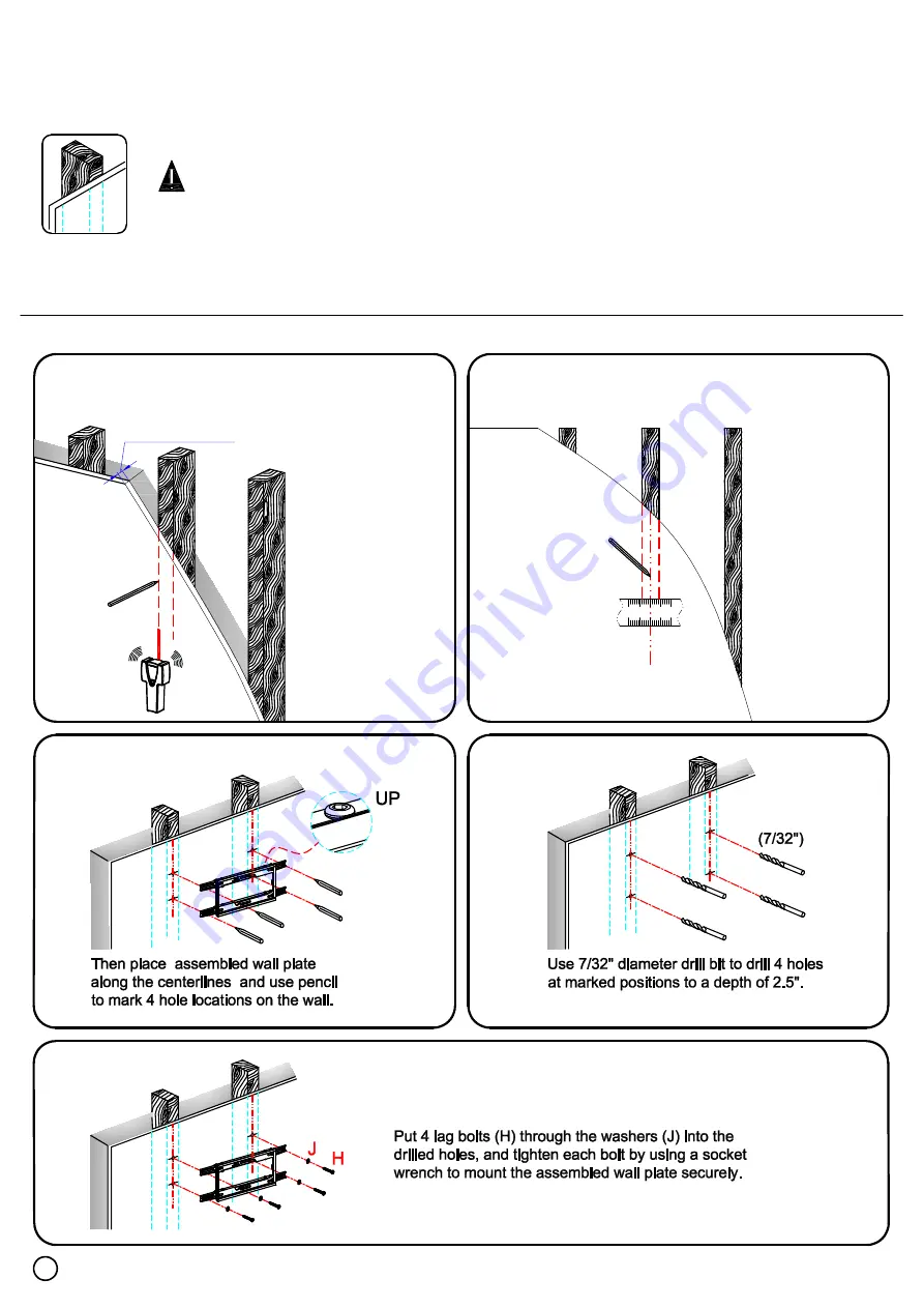 Mounting Dream MD5231 Installation Instructions Manual Download Page 6