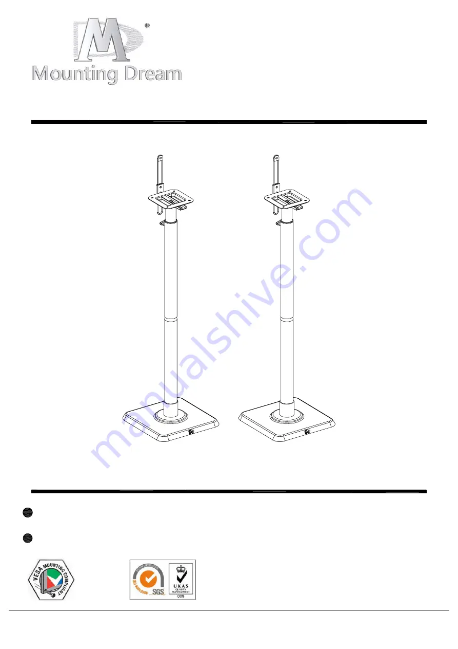 Mounting Dream MD5402 Installation Instruction Download Page 1