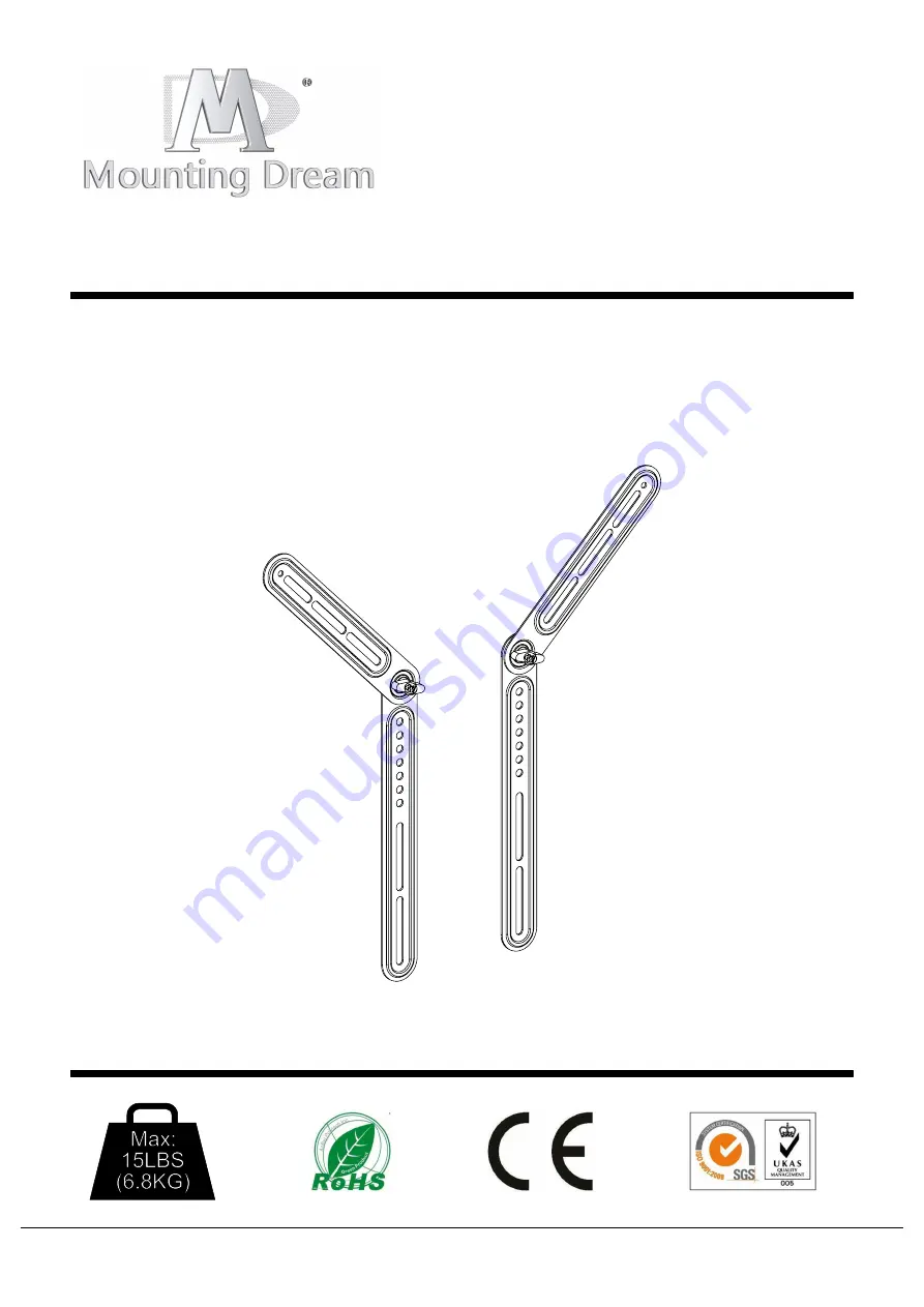 Mounting Dream MD5422 Скачать руководство пользователя страница 1