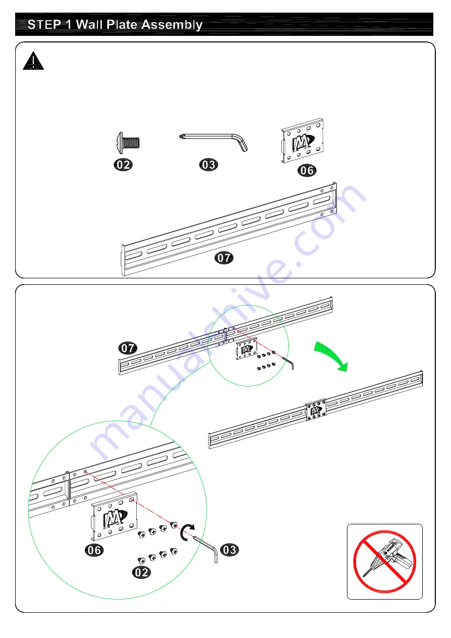 Mounting Dream MD5425-03 Installation Instructions Manual Download Page 3