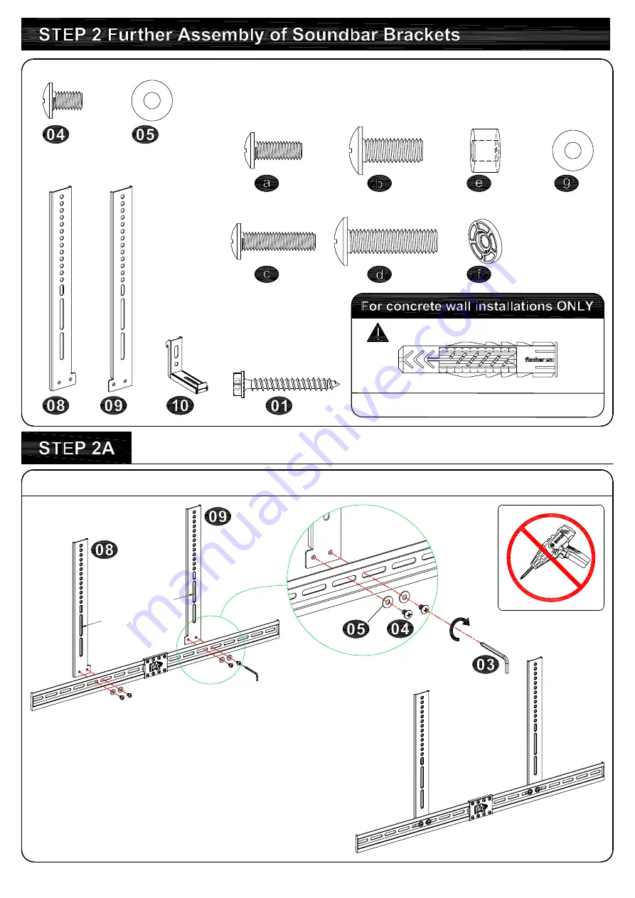 Mounting Dream MD5425-03 Installation Instructions Manual Download Page 4