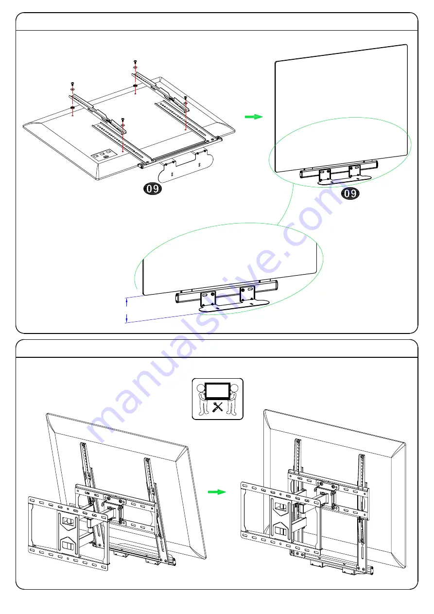 Mounting Dream MD5426 Installation Instruction Download Page 7