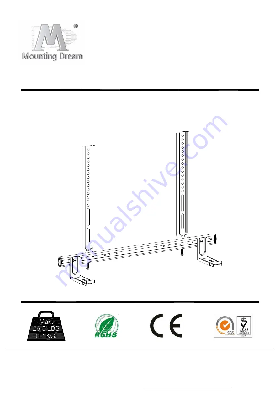 Mounting Dream MD5428 Installation Instruction Download Page 1