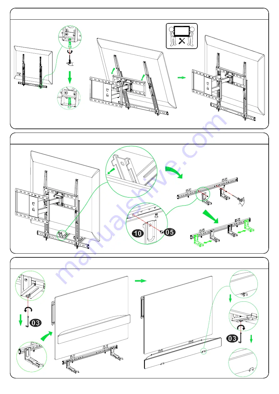 Mounting Dream MD5428 Installation Instruction Download Page 6